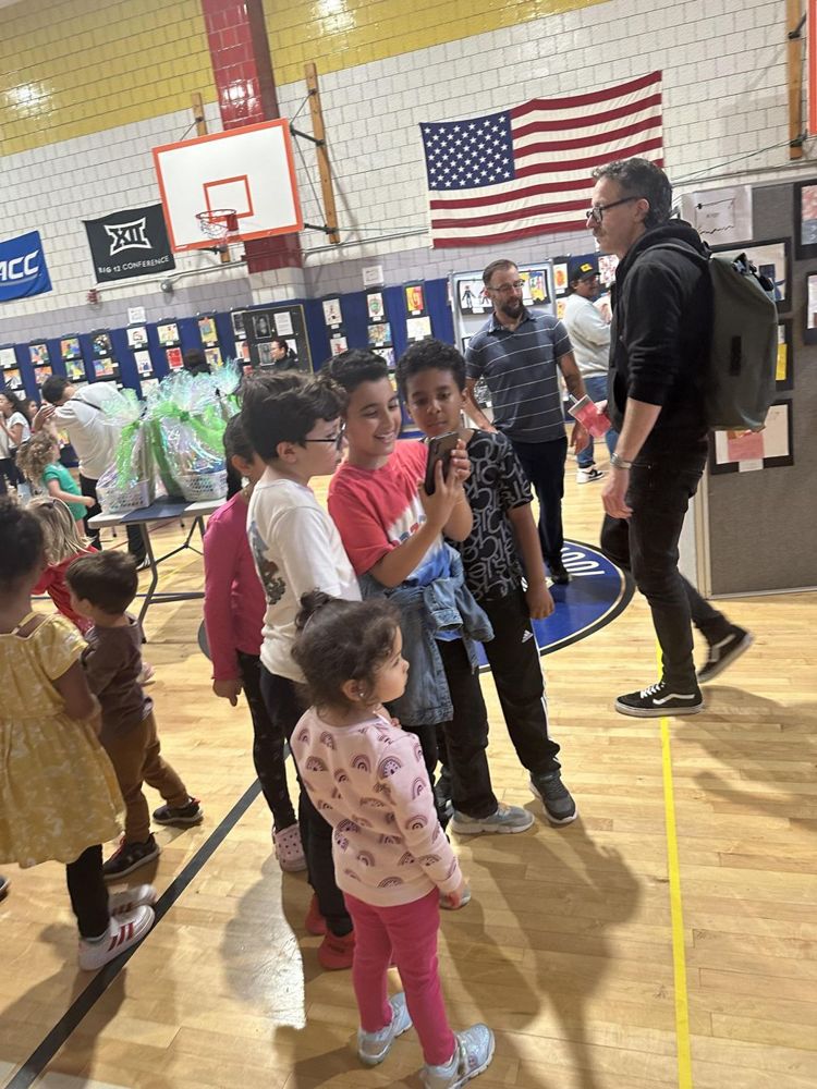 Student artwork on display at the PS 88Q Art Show (photo 4 of 10)