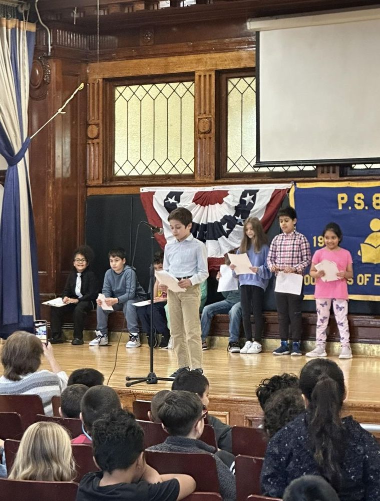 Members of the PS 88Q Student Council (photo 6 of 8)